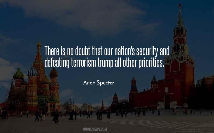 Quotes About Defeating Terrorism #1056243