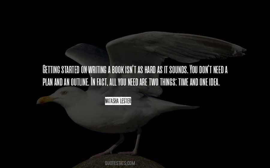 Quotes About Getting Started Writing #1611003