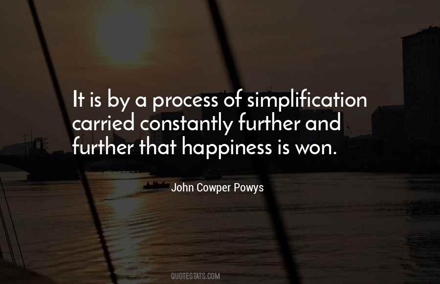 Quotes About Simplification #1439342