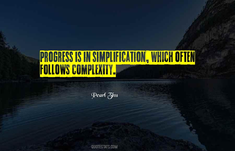 Quotes About Simplification #1605099