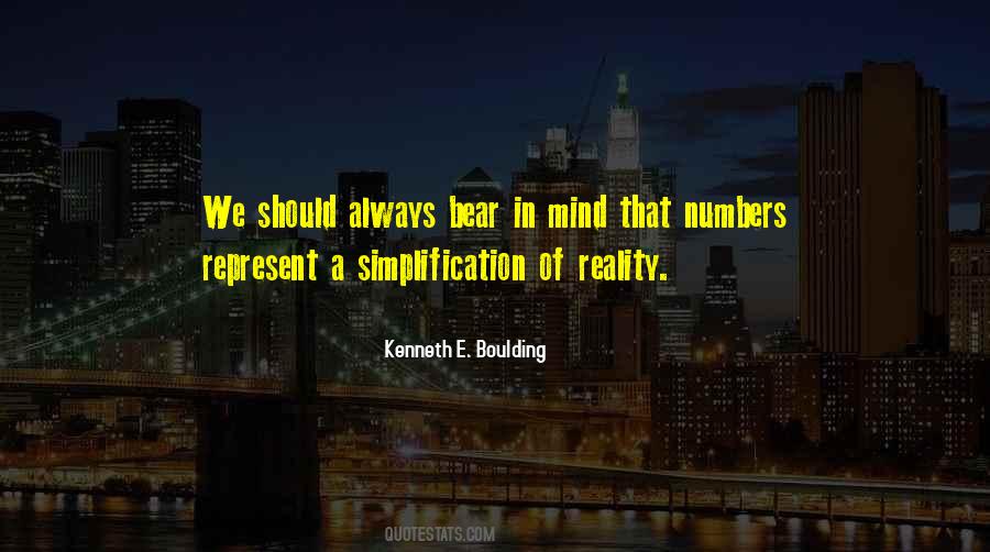 Quotes About Simplification #1673011