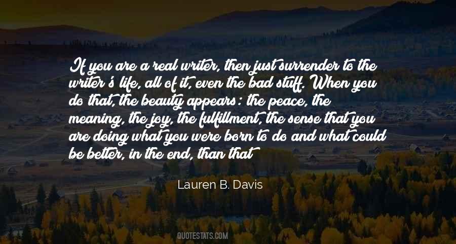 Beauty And Joy Of Life Quotes #189938