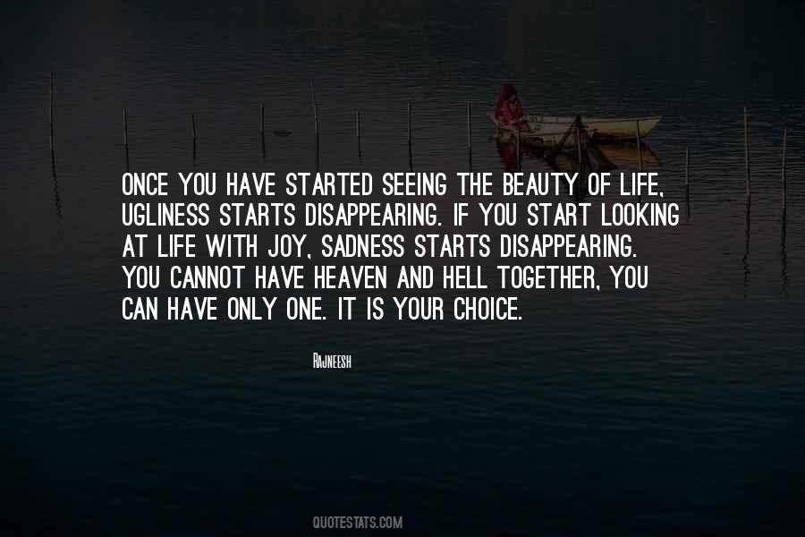 Beauty And Joy Of Life Quotes #246788