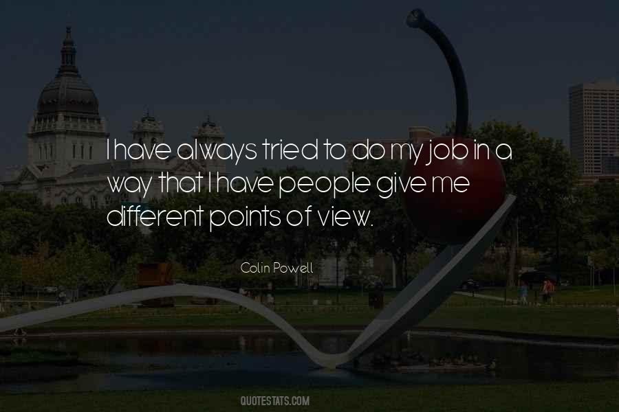 Quotes About Different Points Of View #1724853