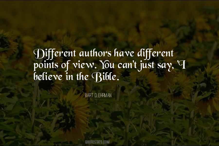 Quotes About Different Points Of View #1784385