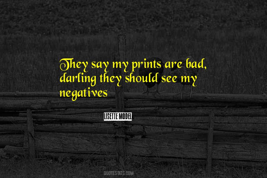 Quotes About Negatives #30119