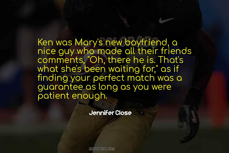 Quotes About Perfect Match #161244