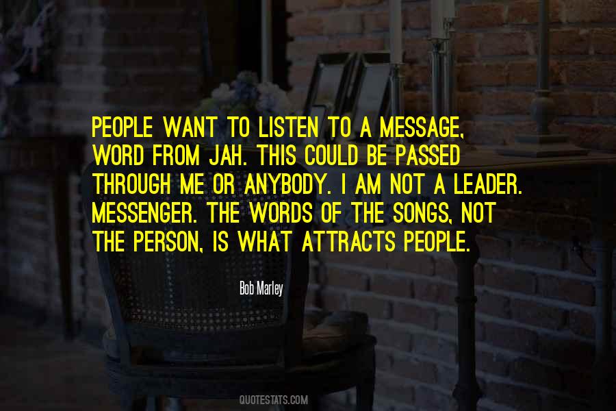 Quotes About Message Messenger #755838