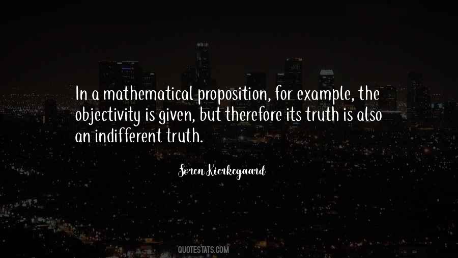 Mathematical Proposition Quotes #723703