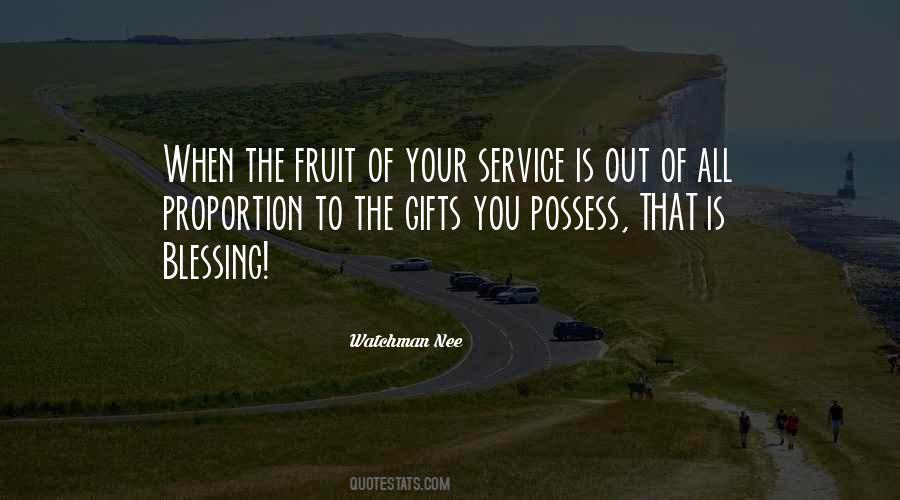 Quotes About Gifts #1604869