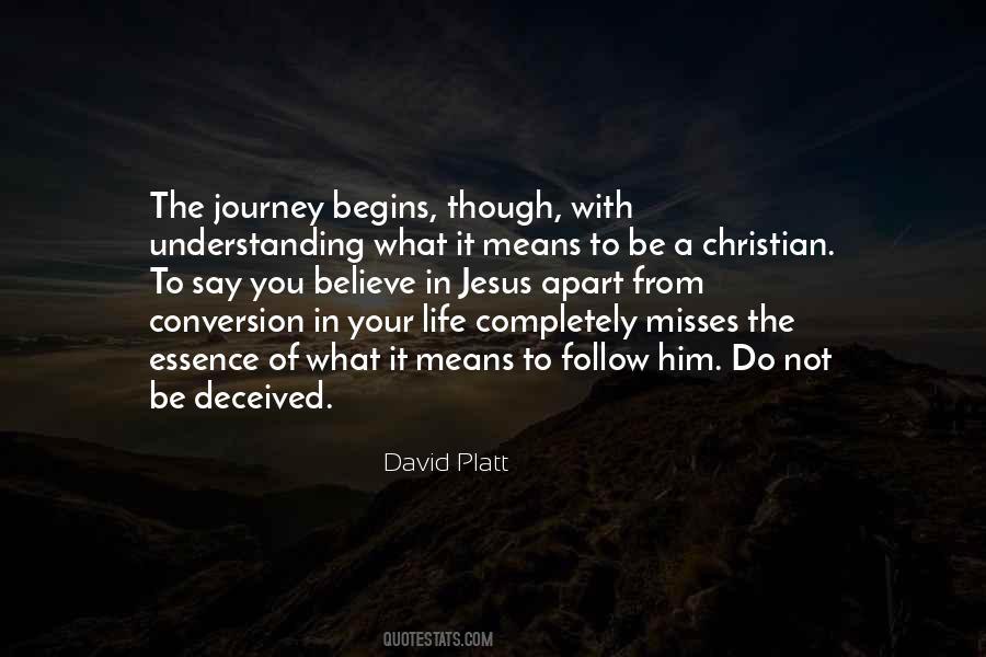 Christian Journey Quotes #801263