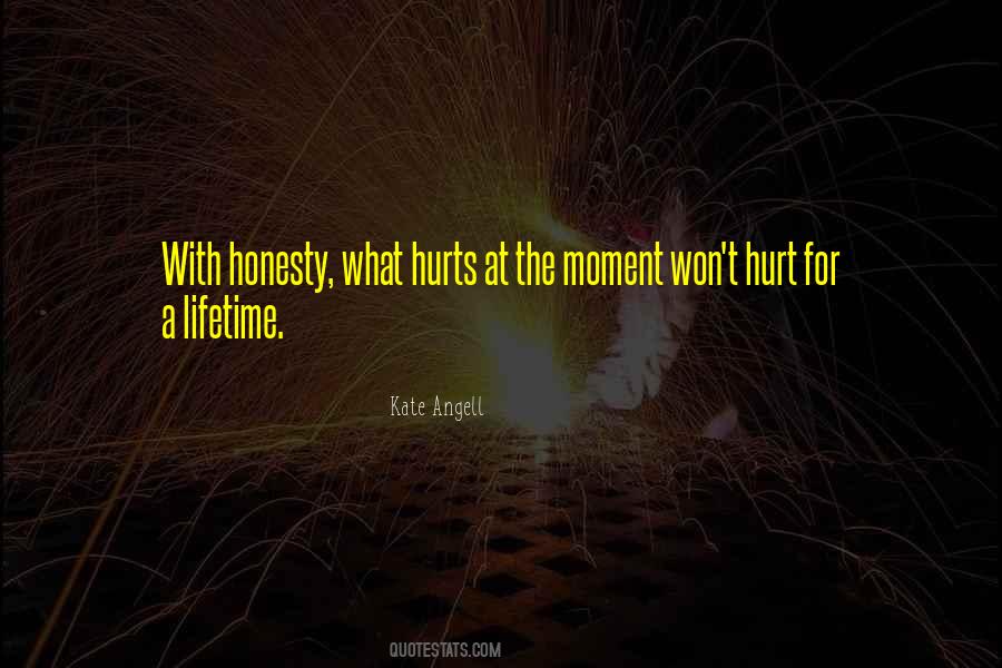 Quotes About What Hurts #1188563