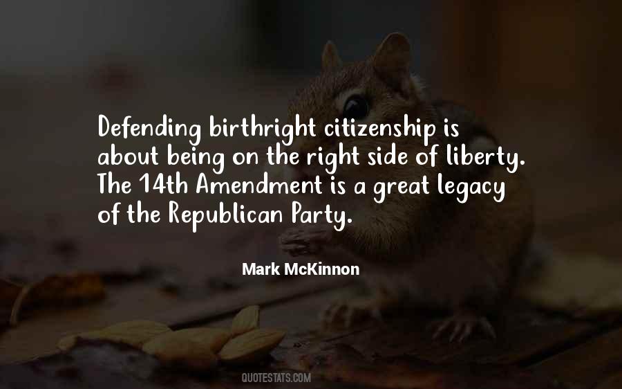 Quotes About 14th Amendment #217894