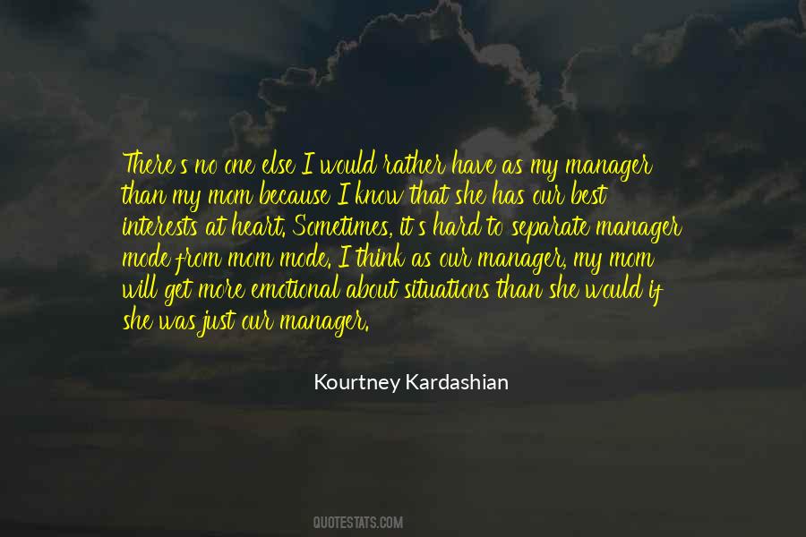 Quotes About My Manager #1184147