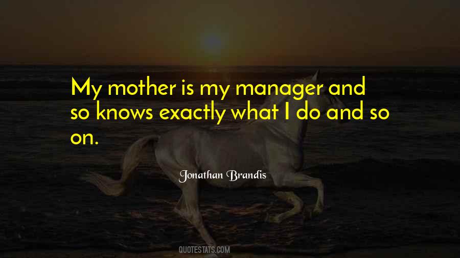 Quotes About My Manager #1398649