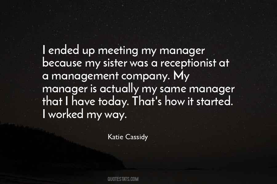 Quotes About My Manager #436134