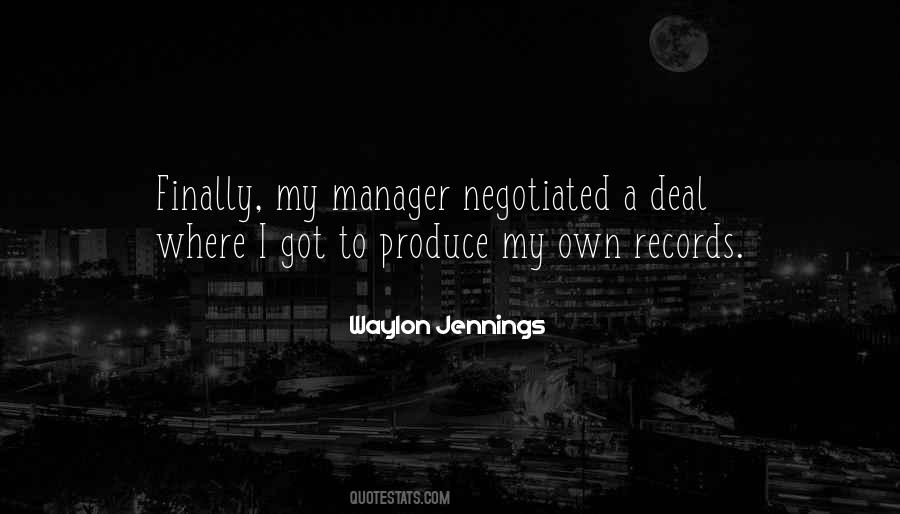 Quotes About My Manager #79054