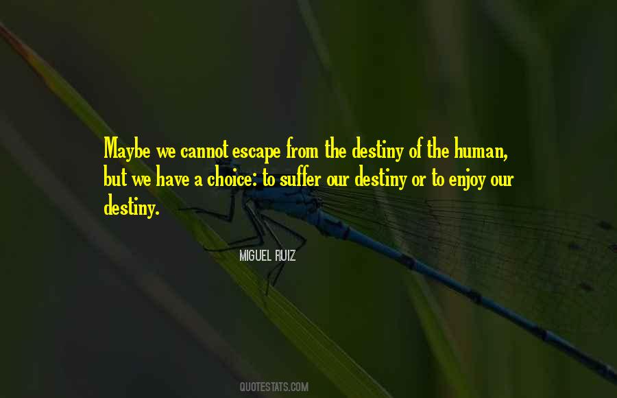 Human Choice Quotes #1092880