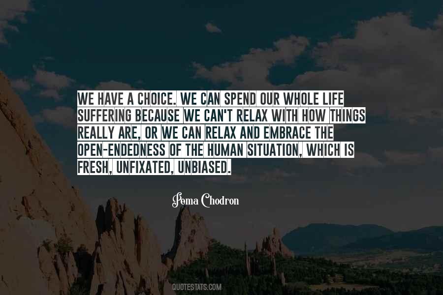 Human Choice Quotes #139305