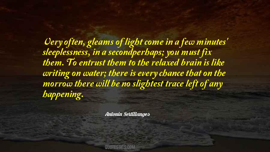 Quotes About Light On Water #1126215