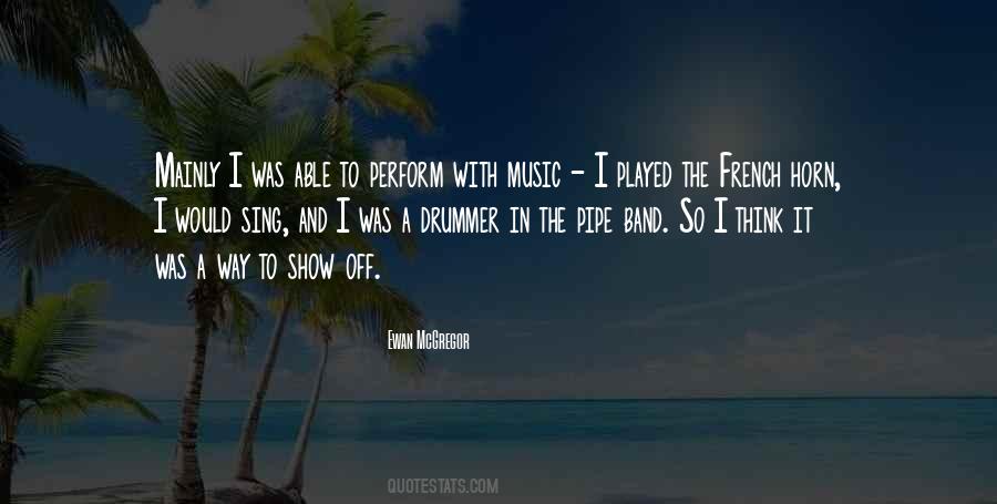 Quotes About French Horn #1625396