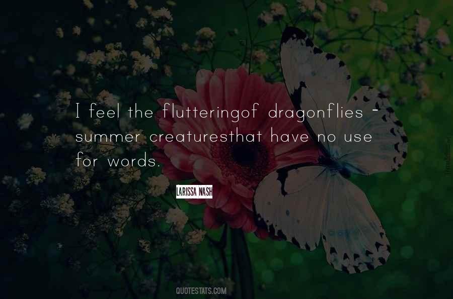 Quotes About Fluttering #1290645