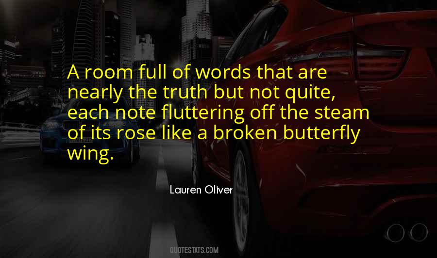 Quotes About Fluttering #904574