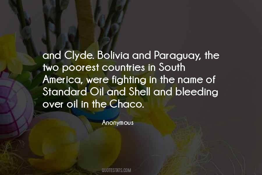 Quotes About Paraguay #1129644