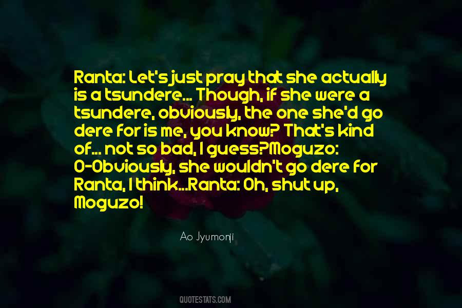 Quotes About Tsundere #1443735
