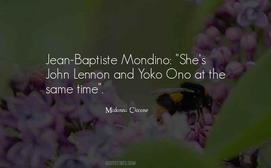 Quotes About John Lennon And Yoko Ono #1308492