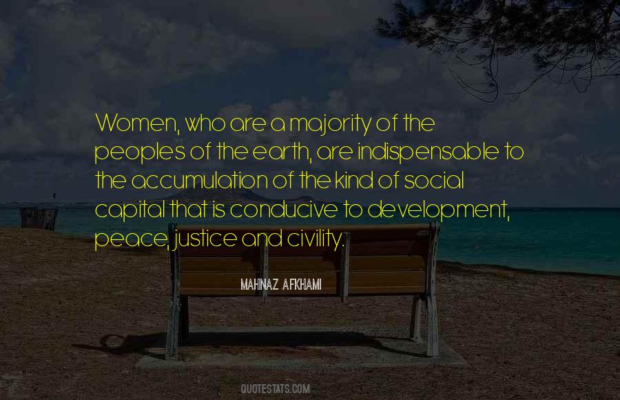Quotes About Peace And Social Justice #1092815