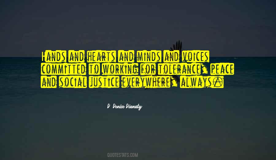 Quotes About Peace And Social Justice #1477721