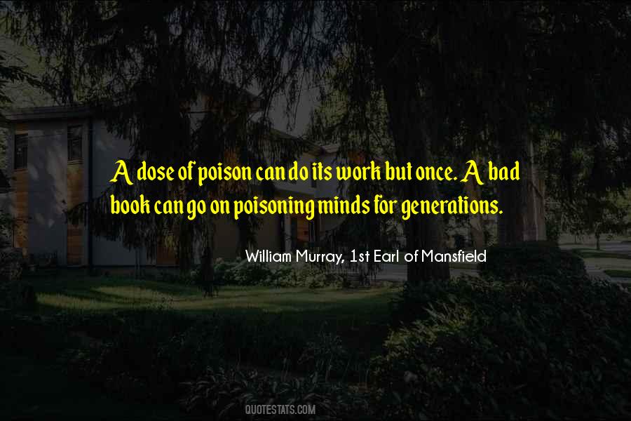 Quotes About Poisoning #206870