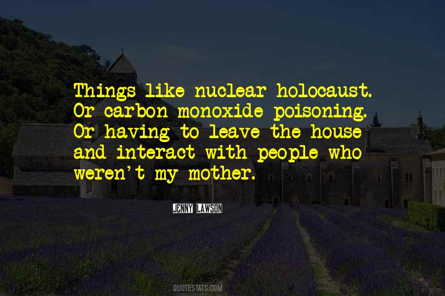 Quotes About Poisoning #420276