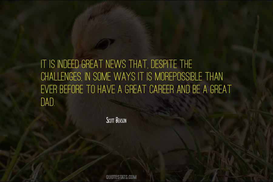 Great News Quotes #1621265