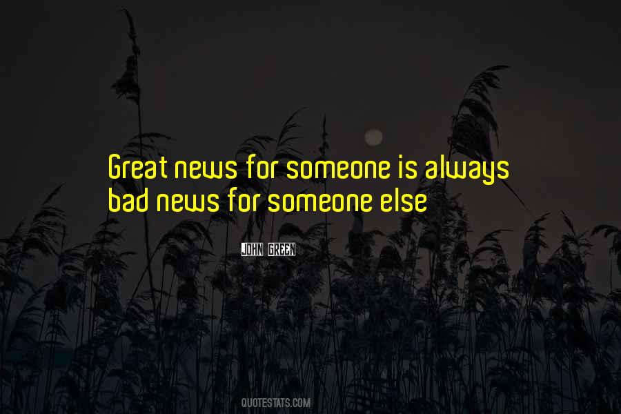 Great News Quotes #992289