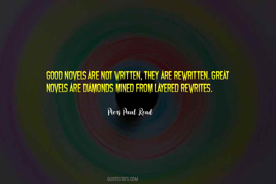 Quotes About Good Novels #1385332