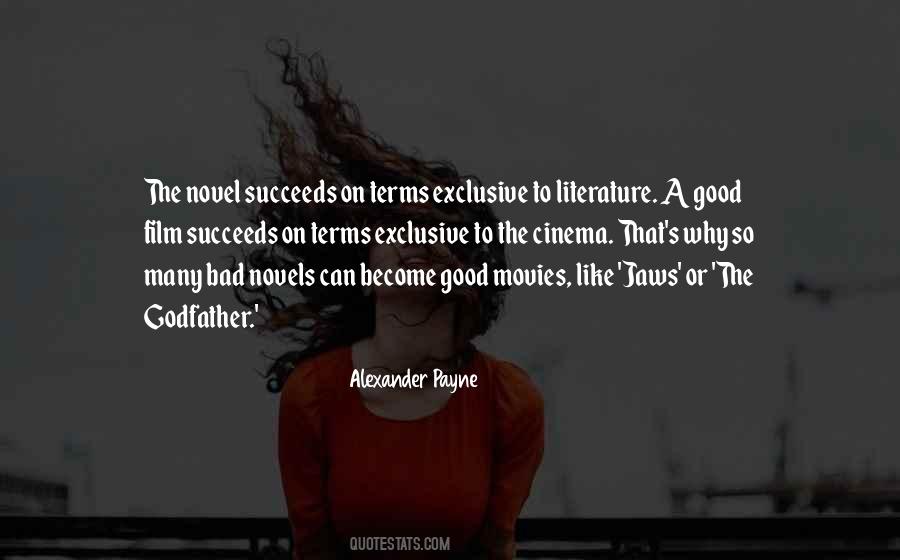 Quotes About Good Novels #331399