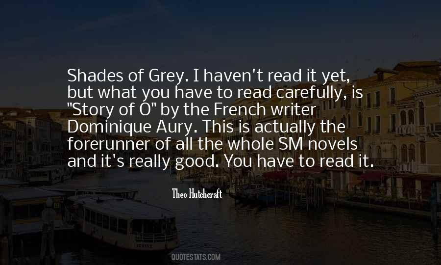 Quotes About Good Novels #577667