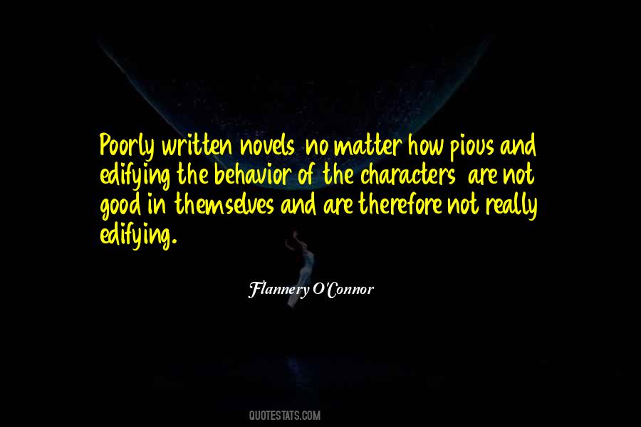 Quotes About Good Novels #667734