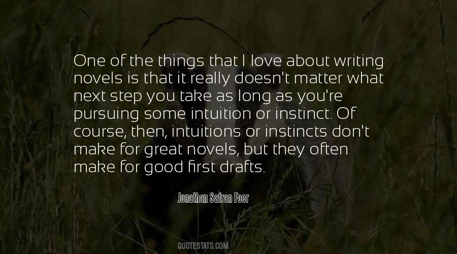 Quotes About Good Novels #806311