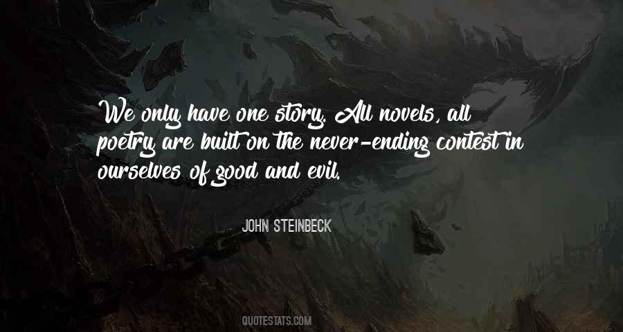 Quotes About Good Novels #827639