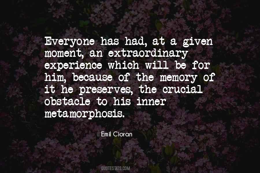 Quotes About Metamorphosis #672491