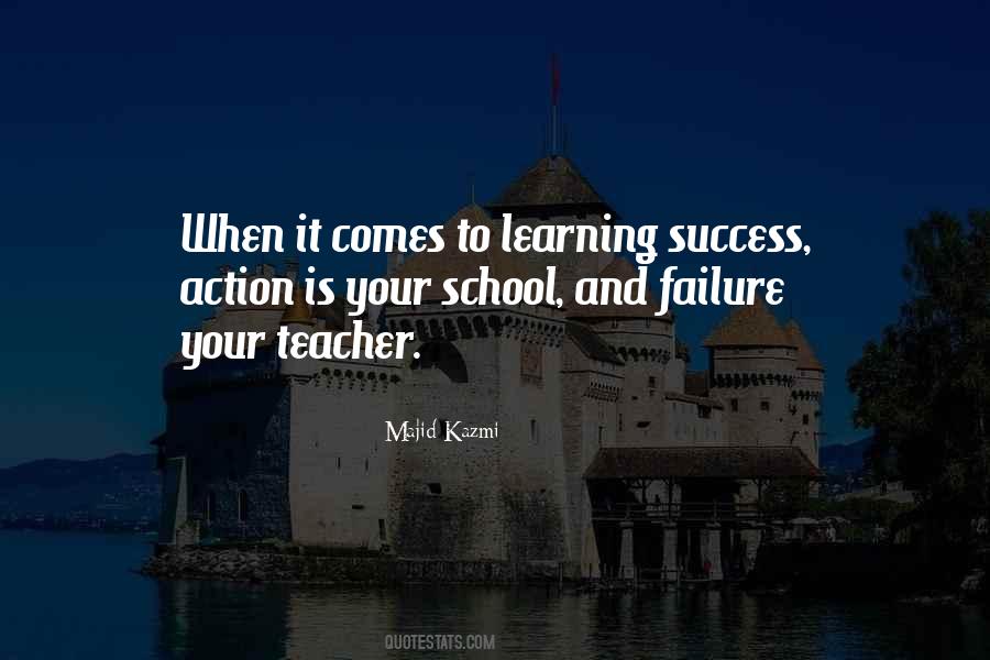 Quotes About Learning And Success #353459