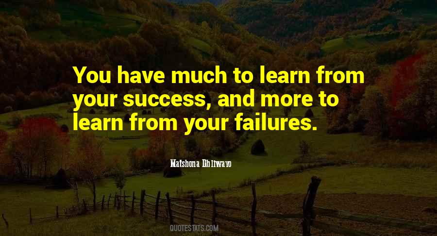 Quotes About Learning And Success #578084