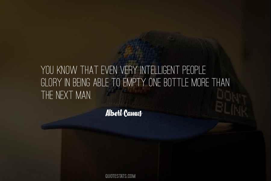 Quotes About Empty Bottle #215422