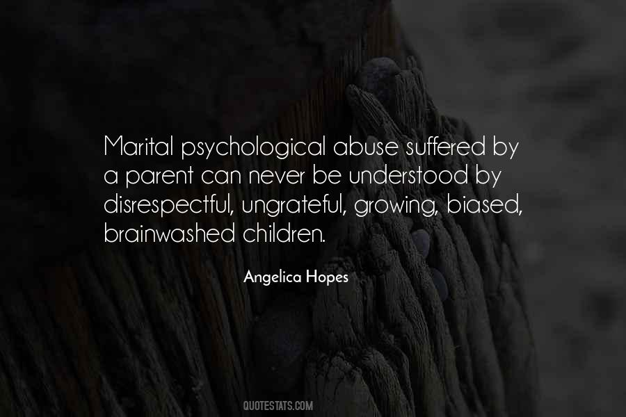 Psychological Violence Quotes #1801491