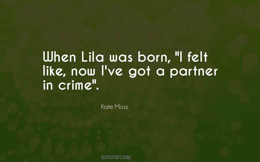 Quotes About Partner In Crime #1720914