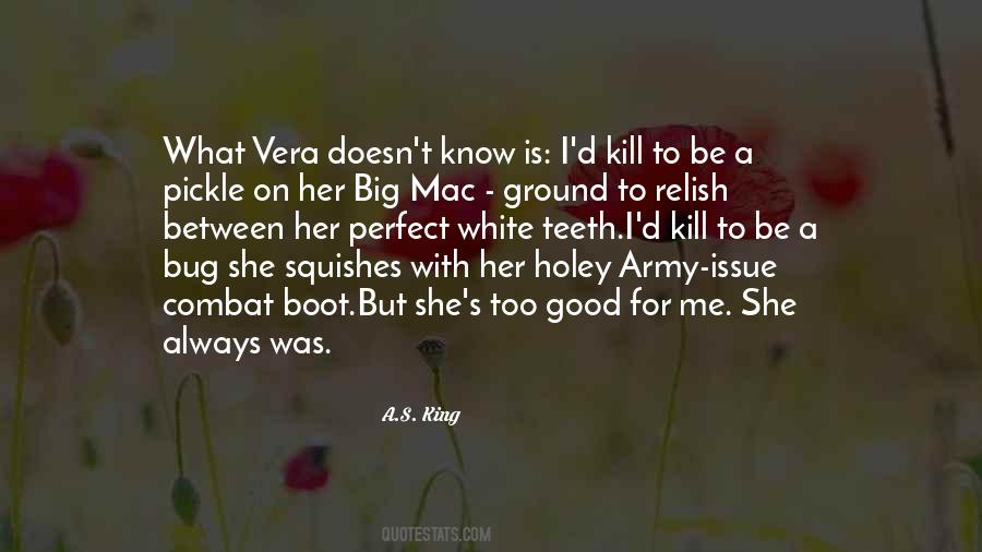 Too Perfect Quotes #321184