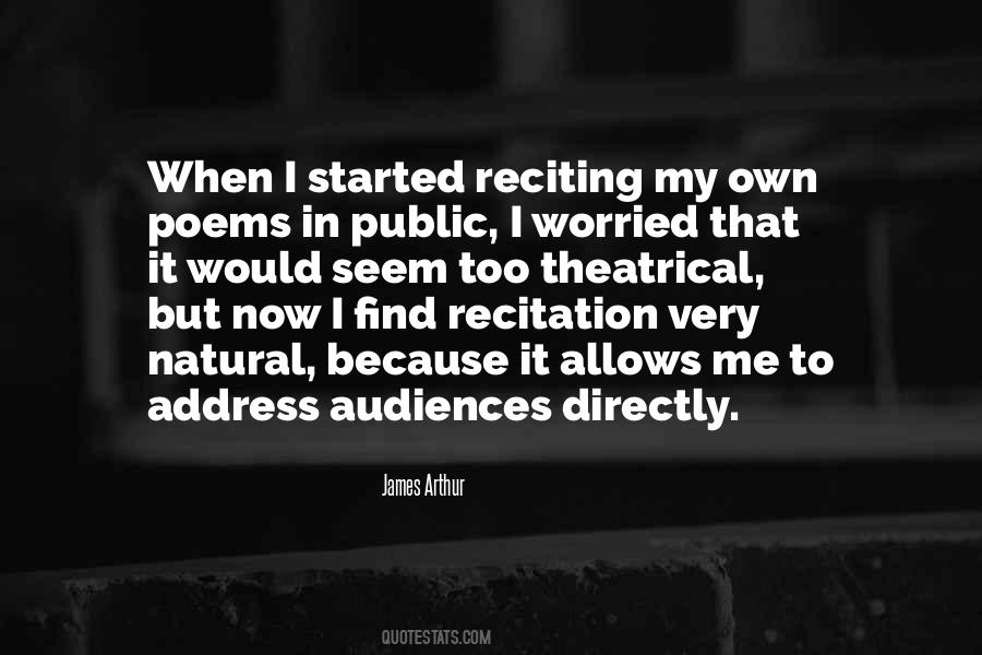 Quotes About Recitation #1530203